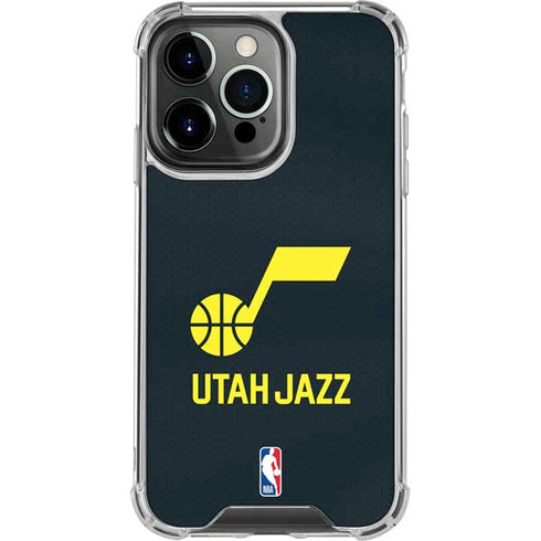 NBA Utah Jazz Team Jersey iPhone 15 Pro Clear Case